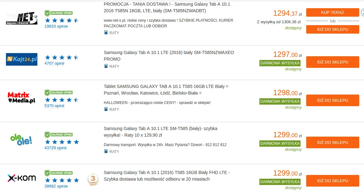 Samsung Galaxy Tab A