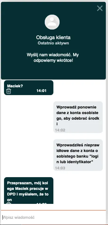 DPD Phishing