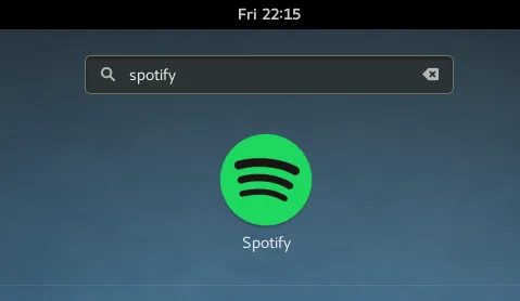 Spotify - Gnome Applications