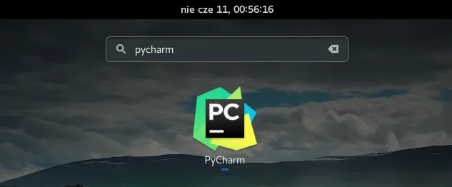 PyCharm - Gnome applications