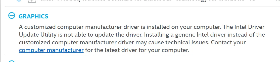 Intel Driver Update Utility