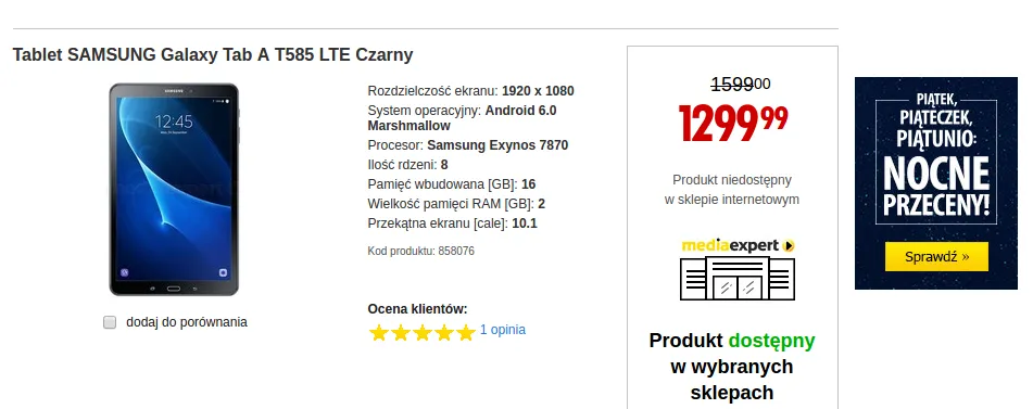 Media Expert - Nocne przeceny