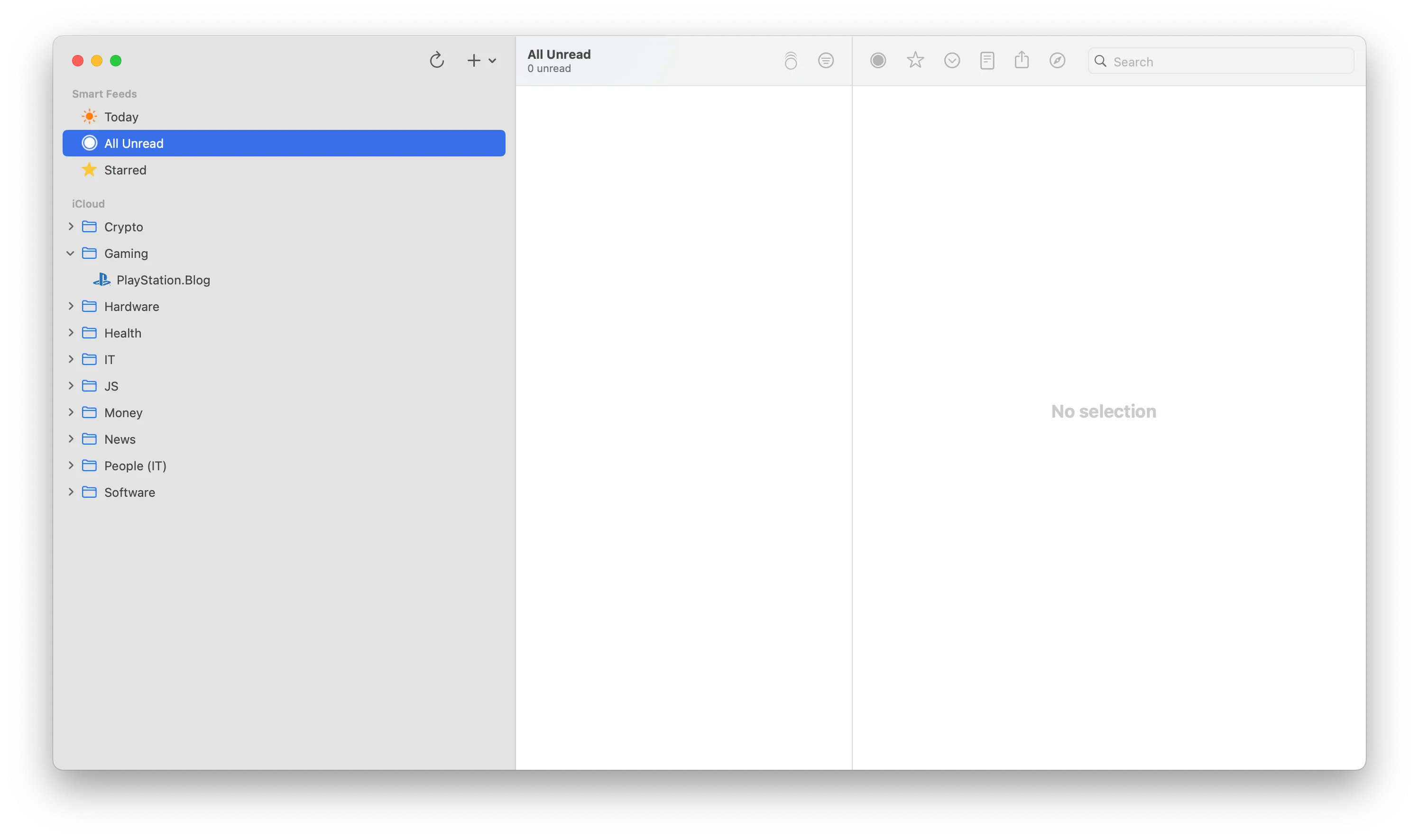 NewsNetWire on macOS