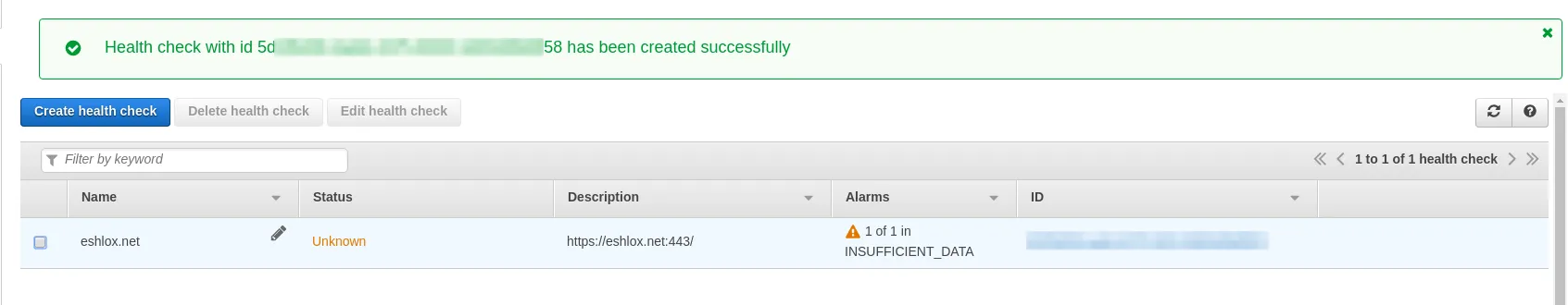 Route53 - health check