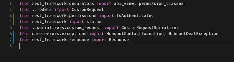 VS Code  - sort Python imports automatically