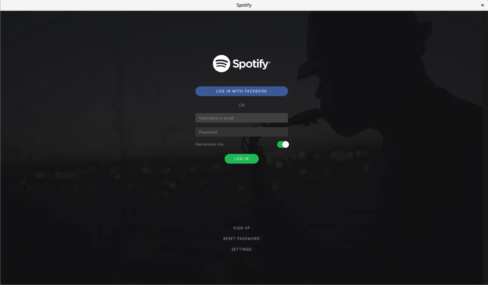 Spotify - Fedora - Flatpak