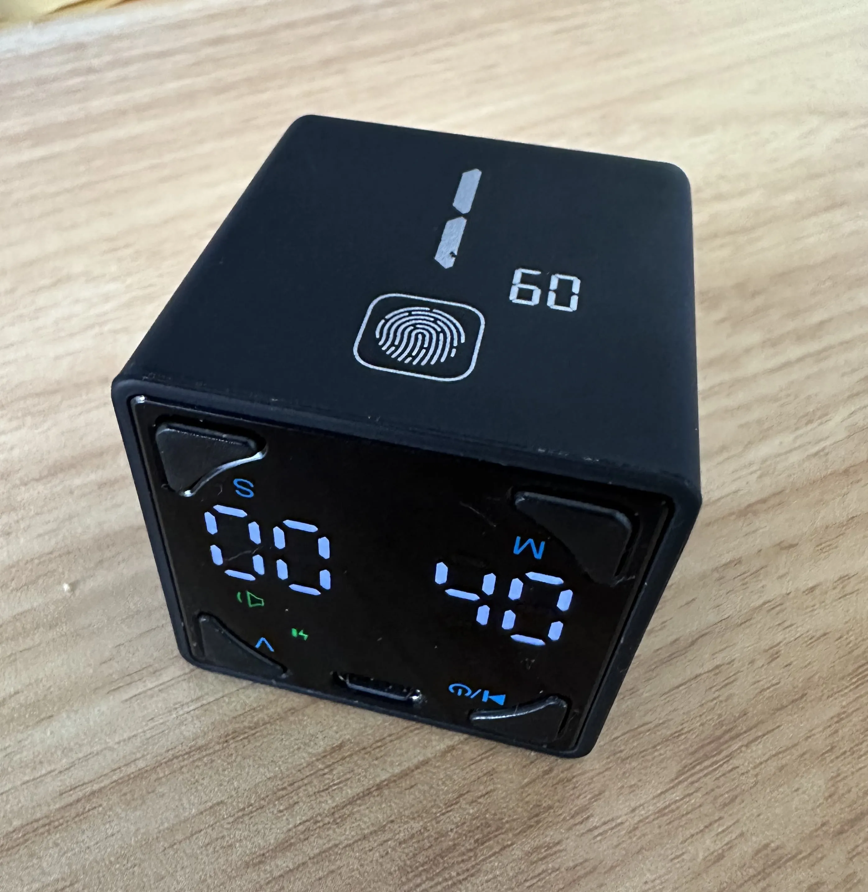 TickTime Cube on my desk