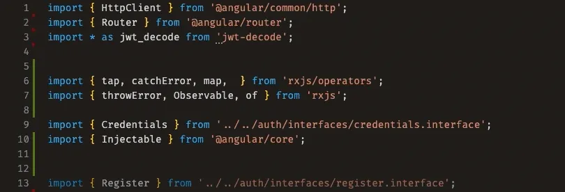 VS Code - automatically organize TypeScript imports